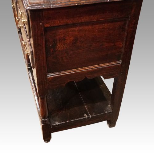 fig 4. George III oak dresser base