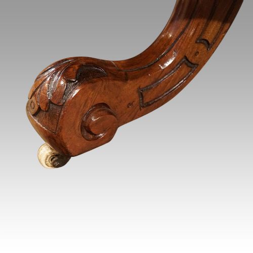 fig 4. Victorian walnut coffee table