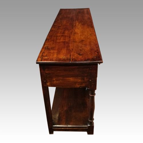 fig 5. 19thc. oak dresser base