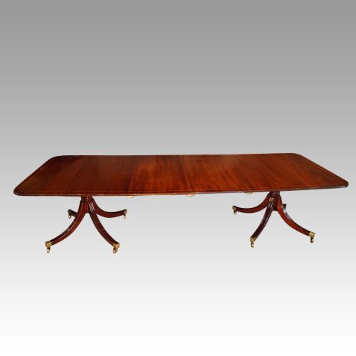 fig 5. George V mahogany dining table