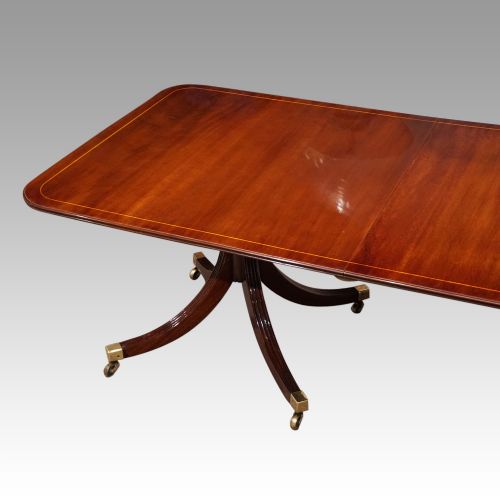 fig 6. George V mahogany dining table
