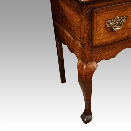 fig 5. George III oak cabriole leg dresser