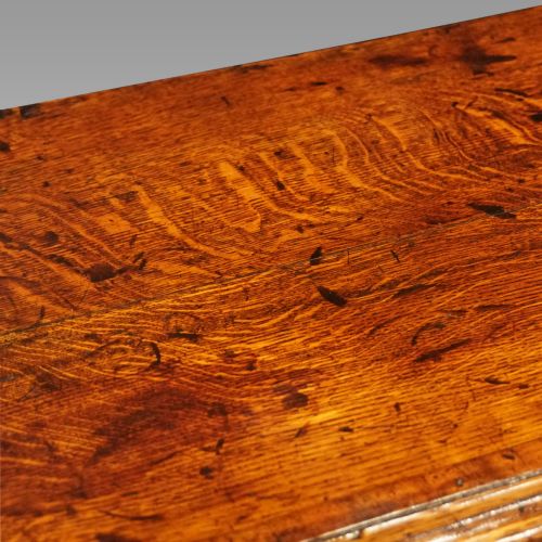 fig 7. George III oak cabriole leg dresser