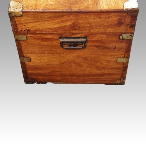 fig 2. Victorian officers camphorwood chest