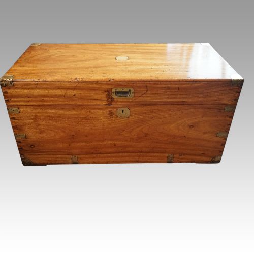 fig 3. Victorian officers camphorwood chest