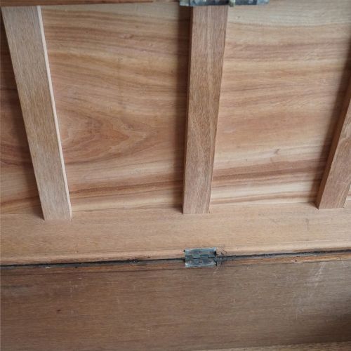 fig 5. Victorian officers camphorwood chest