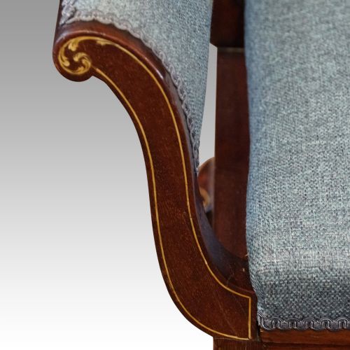 fig 1. Edwardian inlaid duet stool