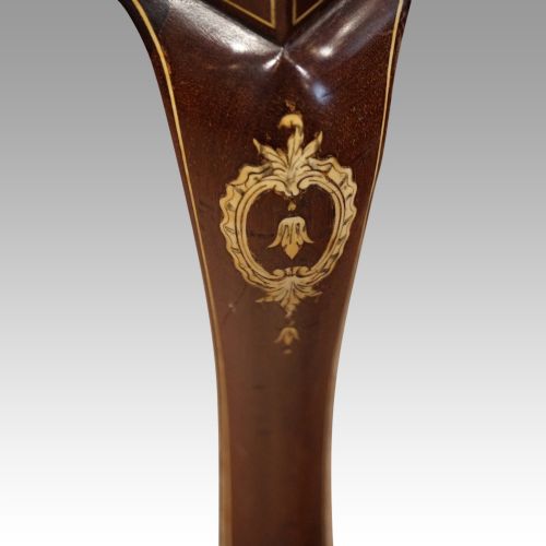 fig 5. Edwardian inlaid duet stool