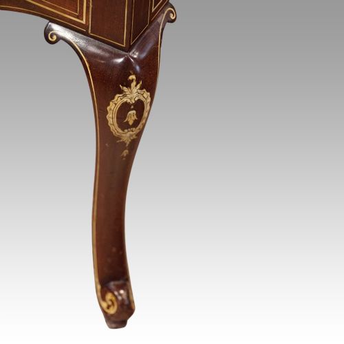fig 6. Edwardian inlaid duet stool