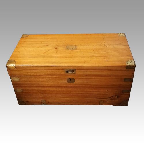 Victorian Camphorwood Military Chest