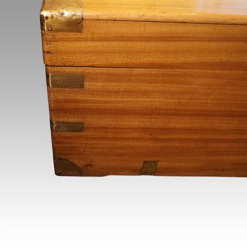 fig 1. Victorian Camphorwood military chest