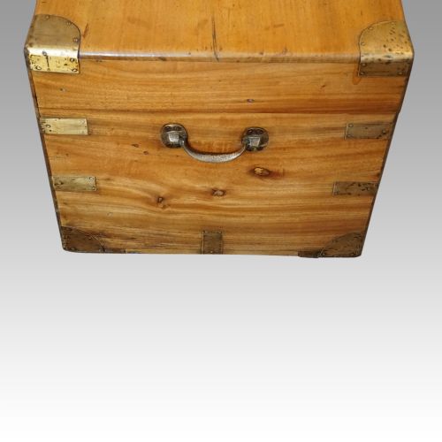fig 2. Victorian Camphorwood military chest