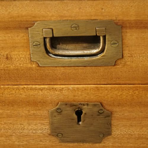fig 3. Victorian Camphorwood military chest