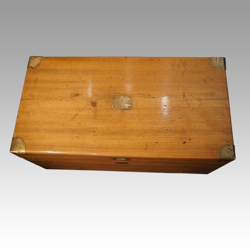 fig 6. Victorian Camphorwood military chest