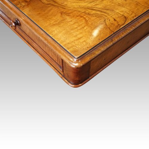 fig 1. Victorian walnut library table
