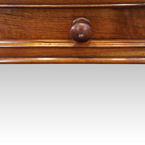 fig 3. Victorian walnut library table