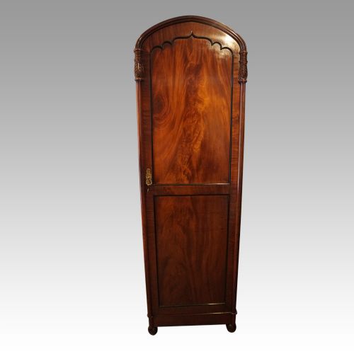 William IV Mahogany Single Wardrobe