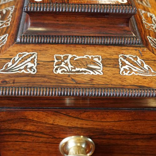fig 1. Regency rosewood fitted cabinet