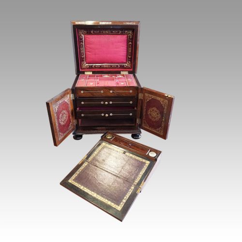 fig 5. Regency rosewood fitted cabinet