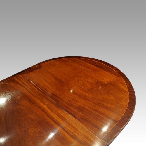 fig 7. George V mahogany dining table