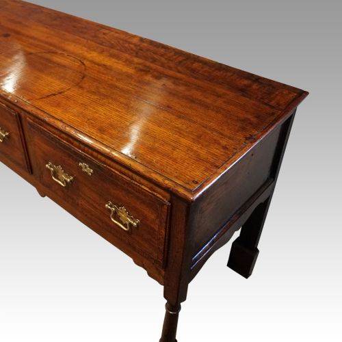 fig 2. Antique oak dresser base