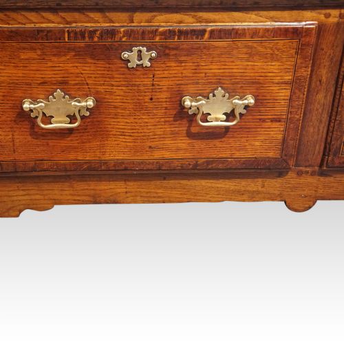 fig 3. Antique oak dresser base