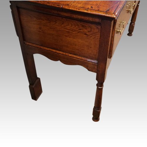fig 4. Antique oak dresser base