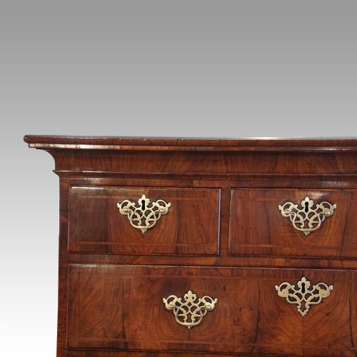 fig 1. Georgian walnut chest on chest