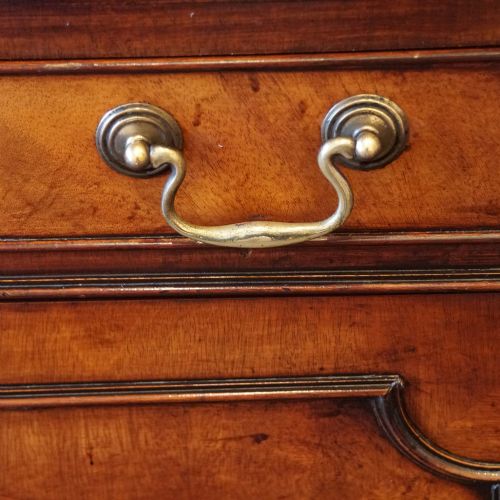 fig 8. George VI mahogany library bookcase