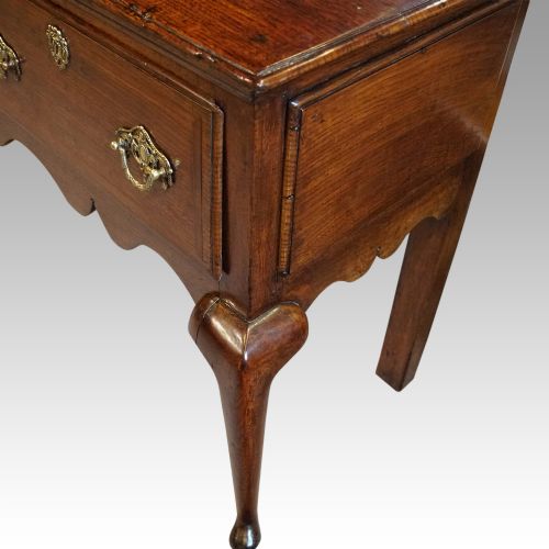 fig 3. George III oak cabriole leg dresser