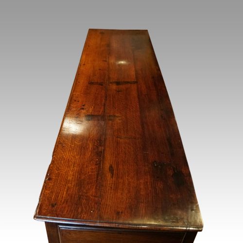 fig 7. George III oak cabriole leg dresser