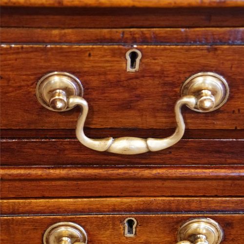 fig 2. Edwardian mahogany large pedestal desk