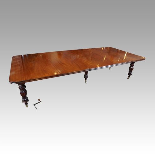 Victorian Large Mahogany Dining Table