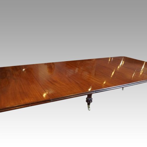 fig 1. Victorian large mahogany dining table