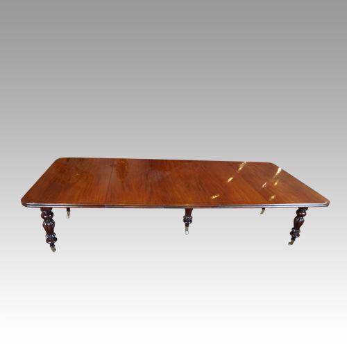 fig 2. Victorian large mahogany dining table