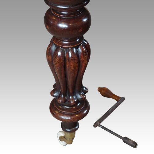 fig 4. Victorian large mahogany dining table