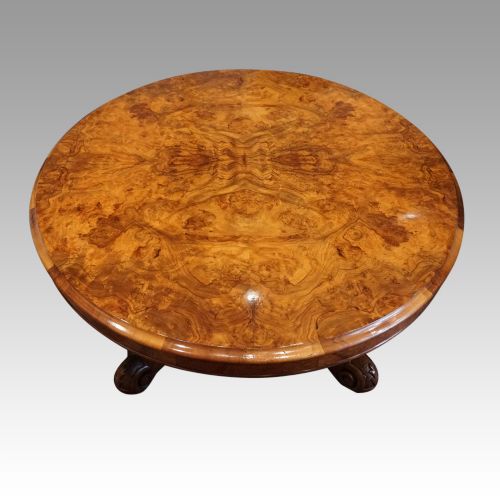 fig 5. Victorian walnut coffee table