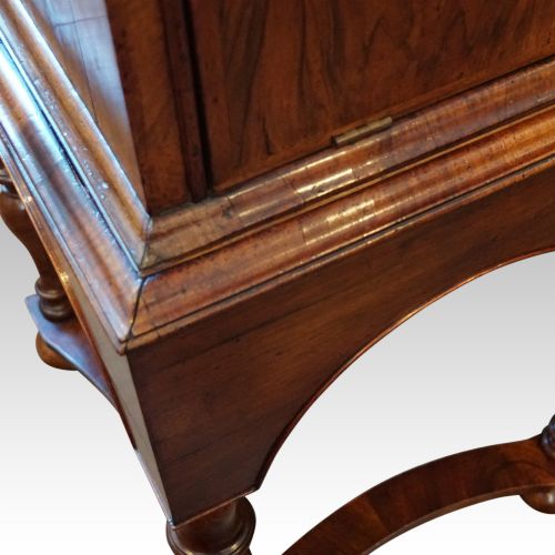 fig 2. Queen Anne walnut drinks cabinet on stand