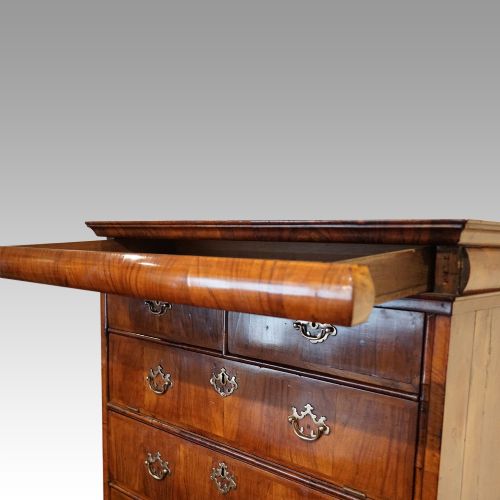 fig 3. Queen Anne walnut drinks cabinet on stand