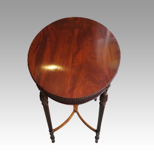 fig 3. Edwardian mahogany occasional table