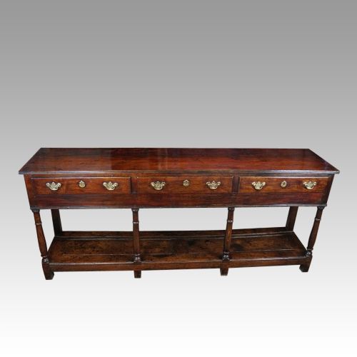 Antique Oak Pot Board Dresser Base
