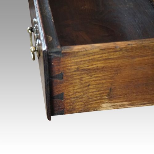 fig 3. Antique oak pot board dresser base