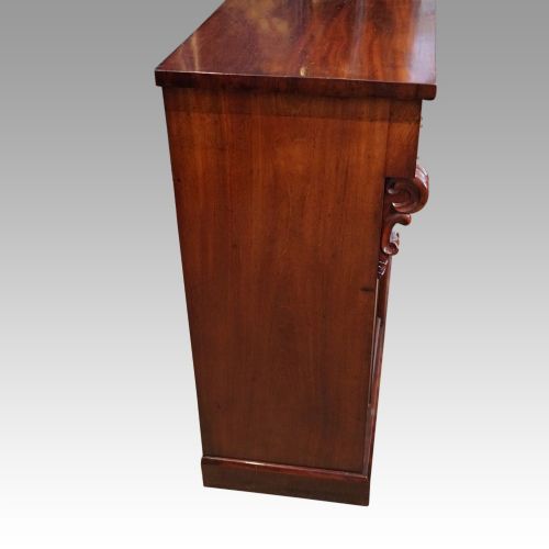 fig 6. Victorian mahogany chiffonier sideboard