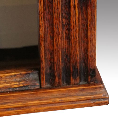 fig 3. Antique oak plate rack
