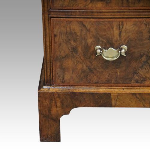 fig 8. 19thc. walnut bureau bookcase