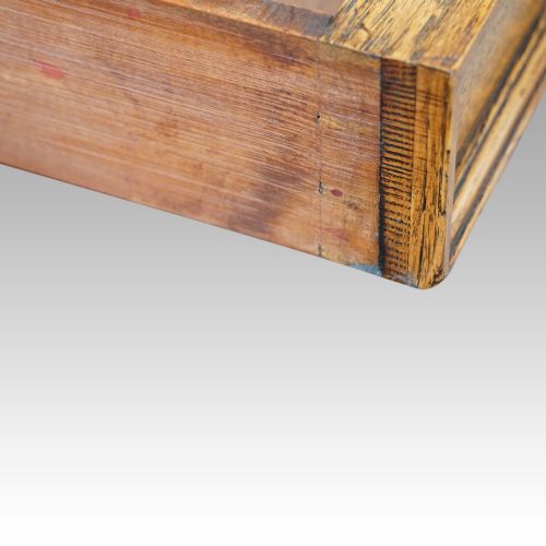 fig 6. Victorian oak pedestal desk