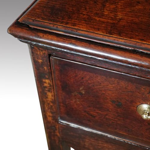 fig 4. George III country oak dresser base