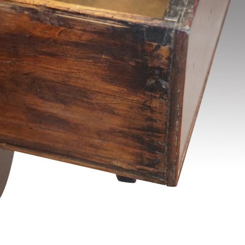 fig 6. George III country oak dresser base