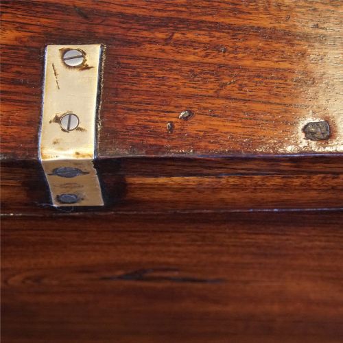 fig 2. Victorian teak military chest