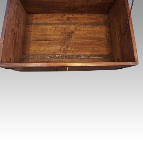 fig 1. Victorian iron bound military chest